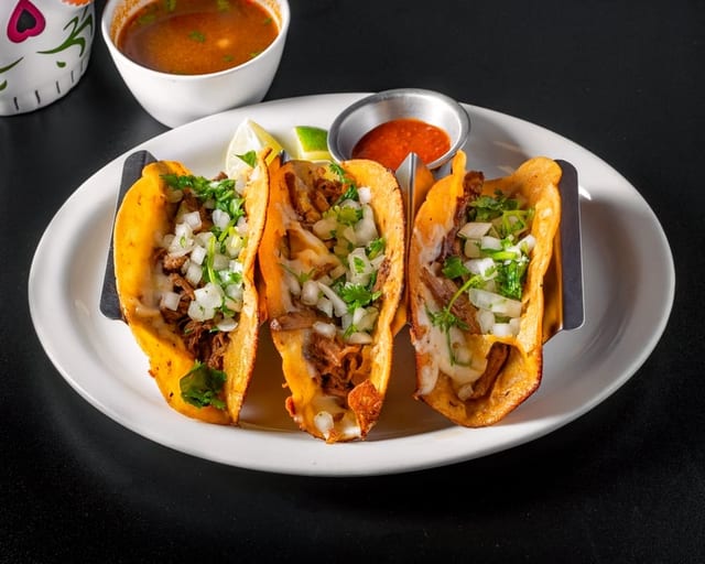 Birria Tacos.