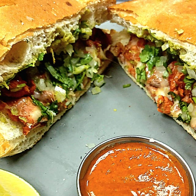 Torta de Asada y Papas.