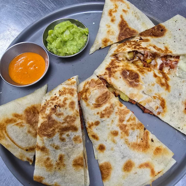 Indulge in Our Quesadilla